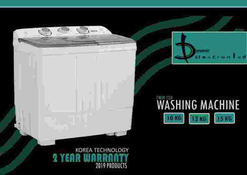 Washing machine 10KG , 13KG, 15KG