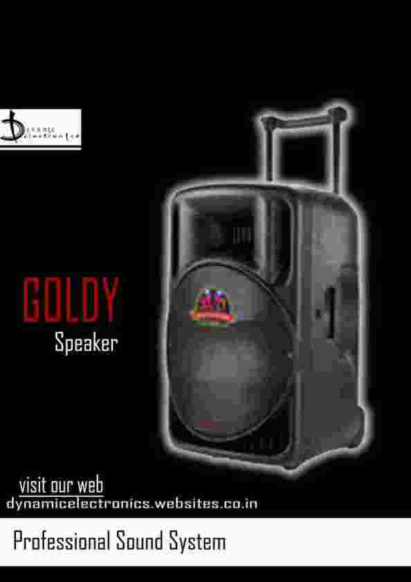 Goldy Speaker